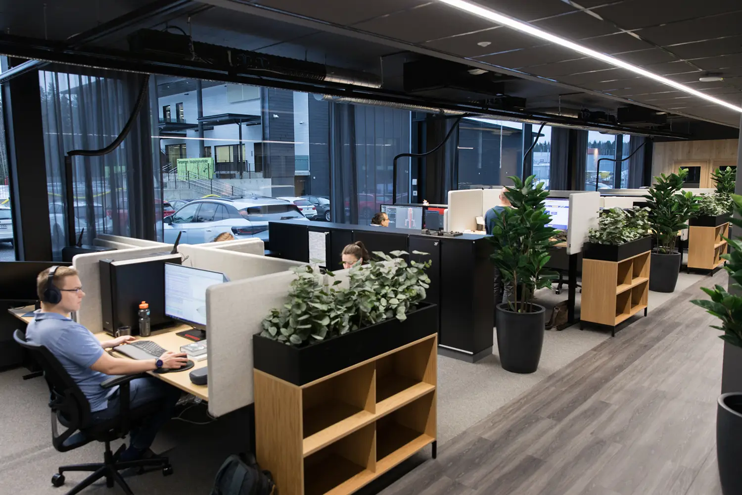 Office spaces at Grundium Headquarters