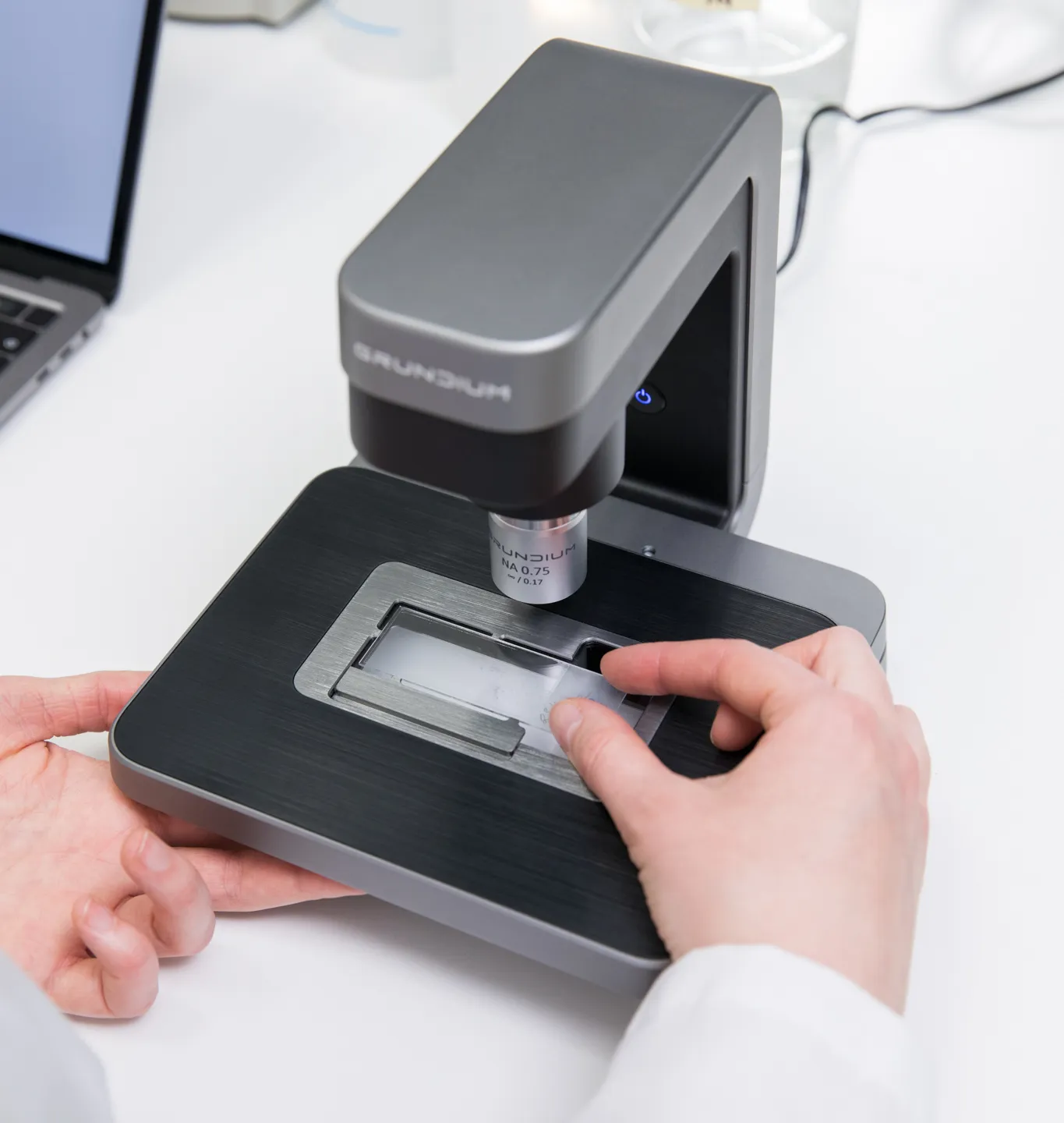 Grundium Ocus digital slide scanners are an afforable way to go into telepathology